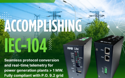 From Regulation to Grid: Why Every ≥1 MW Power Plant in Spain Requires an IEC 60870–5‑104 RTU